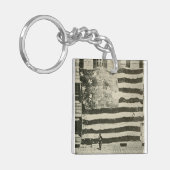 Porte-clés Bannière étoilée : drapeau américain à l'écran (Devant gauche)