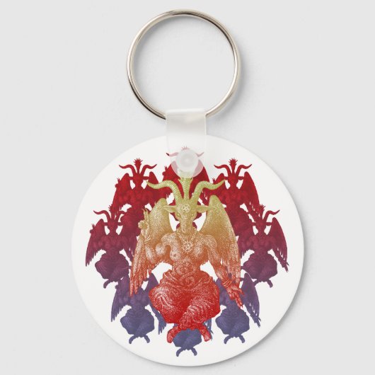Porte-clés baphomet (Recto)