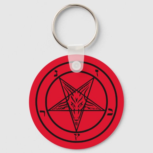 Porte-clés Baphomet (Recto)