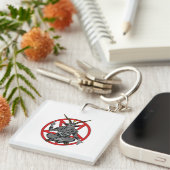 Porte-clés Baphomet roi de l'enfer (Devant Droit)