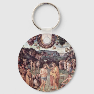 Porte-clés Baptême Du Christ Par Perugino Pietro
