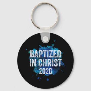 Porte-clés Baptisé dans Christ 2020 Baptême Eglise chrétienne