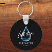 Porte-clés Baptism Left It In The Water Matthew 3-16 Bible Ba (Recto)