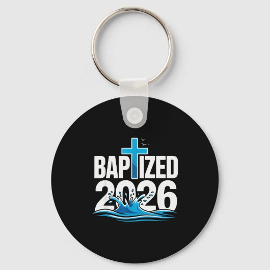 Porte-clés Baptized 2026 (Recto)