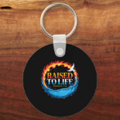 Porte-clés Baptized Raised To Life Romans 6-4 Christian Bapti (Recto)