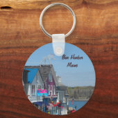 Porte-clés Bar Harbour, Maine (Recto)