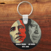 PORTE-CLÉS BARACK OBAMA JOE BID... (Recto)