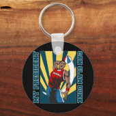 Porte-clés Barack Obama Slam Dunk (Recto)