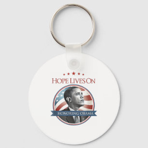 Porte-clés Barack Obama Tribute Art Hope Lives On T-shirt.png