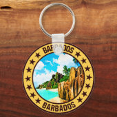 Porte-clés Barbade (Recto)