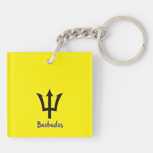 Porte-clés Barbados Trident (Dos)