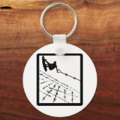 PORTE-CLÉS BARBE WAKEBOARD CÂBLÉE (Recto)