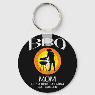 Porte-clés Barbecue à viande pour maman Refroidisseur Fête de