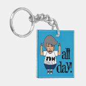 Porte-clés Barbecue de JDM : "Pourquoi ainsi USDM ?" Porte - (Devant gauche)