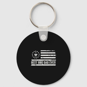 Porte-clés Barbecue grill américain drapeau patriotique