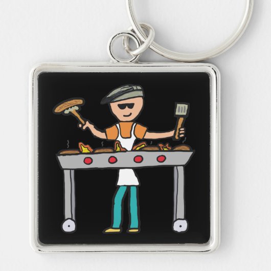 Porte-clés Barbecue Grillmaster BBQ (Devant)