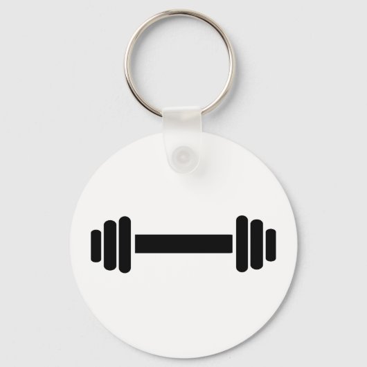 Porte-clés Barbell - Bodybuilding (Recto)