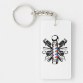 Porte-clés Barbier, coiffeur, coiffeur, coiffeur, coupe-cheve (Devant)