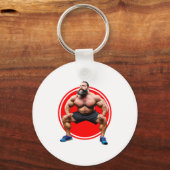 Porte-clés Barbu Musclé (Verso)