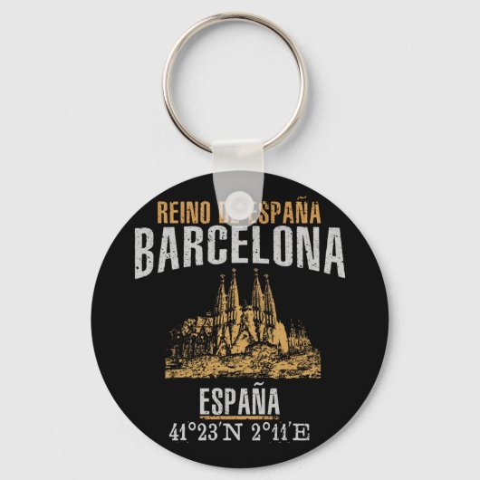 Porte-clés Barcelone (Recto)