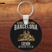Porte-clés Barcelone (Recto)