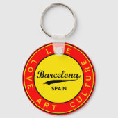 Porte-clés Barcelone (Recto)