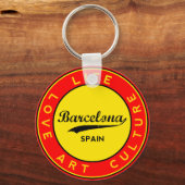 Porte-clés Barcelone (Recto)