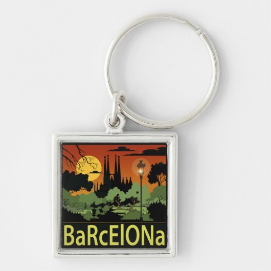 Porte-clés Barcelone (Devant)