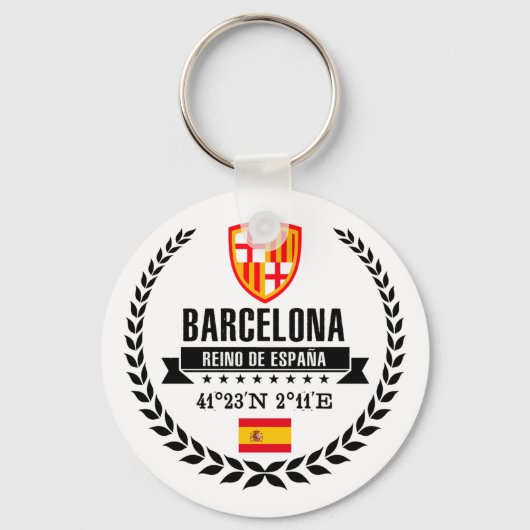 Porte-clés Barcelone (Recto)
