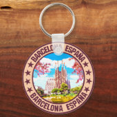 Porte-clés Barcelone (Verso)