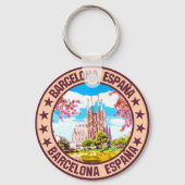 Porte-clés Barcelone (Verso)