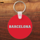 Porte-clés Barcelone Espagne (Recto)