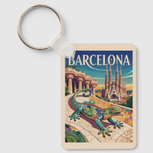 Porte-clés Barcelone Espagne