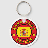 Porte-clés Barcelone Espagne (Recto)