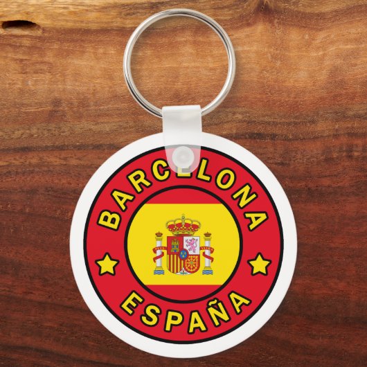Porte-clés Barcelone Espagne (Recto)