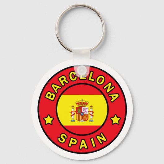 Porte-clés Barcelone Espagne (Recto)