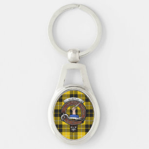 Porte-clés Barclay Clan Badge Argent Métal Clé Cercles