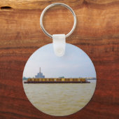 Porte-clés Barge du conteneur (Recto)