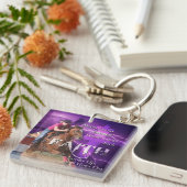 Porte-clés Baril emballant le porte - clé de foi (Devant Droit)