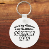 Porte-clés Baritone Man - Music Superhero (Recto)