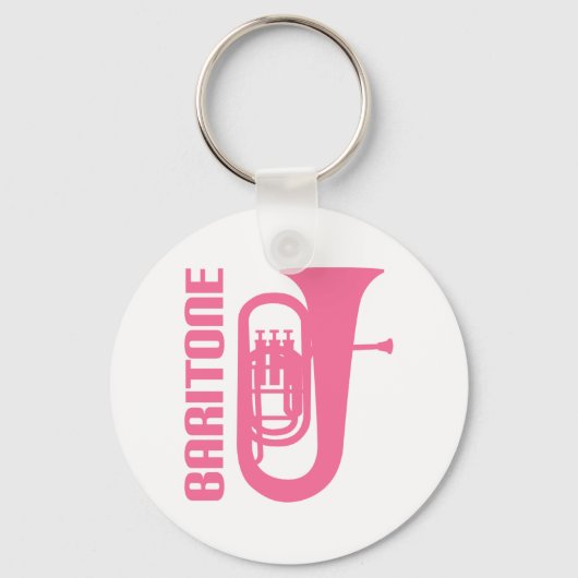 Porte-clés Baritone rose mignon (Recto)