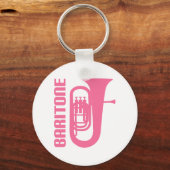 Porte-clés Baritone rose mignon (Recto)