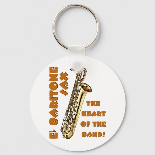Porte-clés Baritone Sax (Recto)