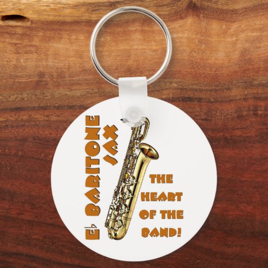 Porte-clés Baritone Sax (Recto)