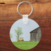 Porte-clés Barn Scene With Tractor (Recto)