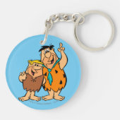 Porte-clés Barney Rubble et Fred Flintstone (Dos)