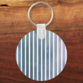 Porte-clés Baroque Bleu Gris Aquarelle (Verso)