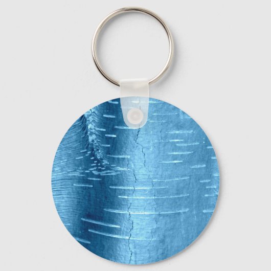 Porte-clés Barre d'arbre bleu (Recto)
