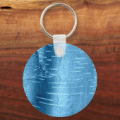Porte-clés Barre d'arbre bleu (Recto)