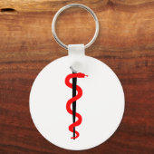 Porte-clés Barre d'Asclepius (Recto)